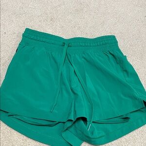 Vibrant Teal Women's Athletic Shorts